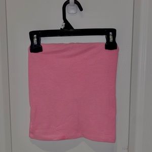 Pink Tube Top (Crop)